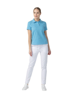 Поло медицинское женское Dr. Nice DRN110, белый, 52