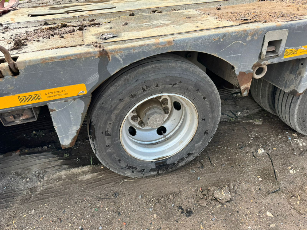Политранс 94183* Полуприцеп тяжеловоз 3 оси 94183-010 (Не раздвижной)