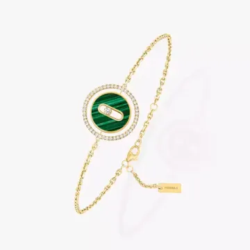 Messika Lucky Move malachite bracelet small