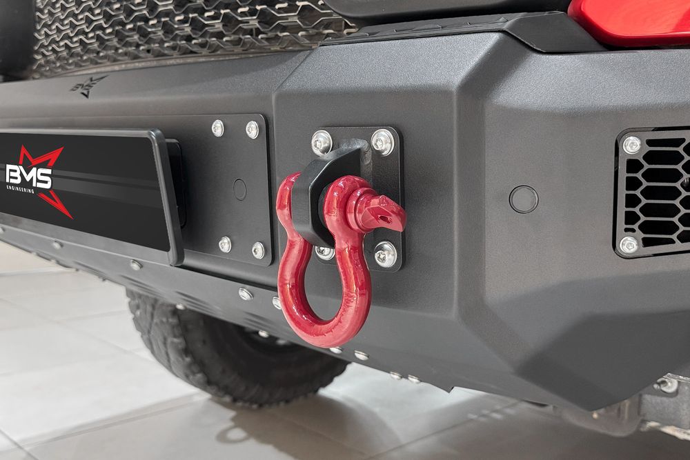 Бампер силовой передний BMS PRO-Line для Додж РАМ 1500 Rebel 2019-2024