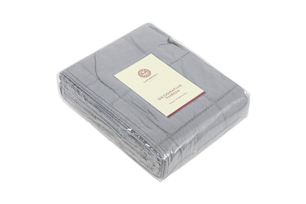Покрывало 150x220 Luxberry Soho серое