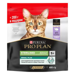 Pro plan корм сухой для взрослых кошек стерилизованных c индейкой