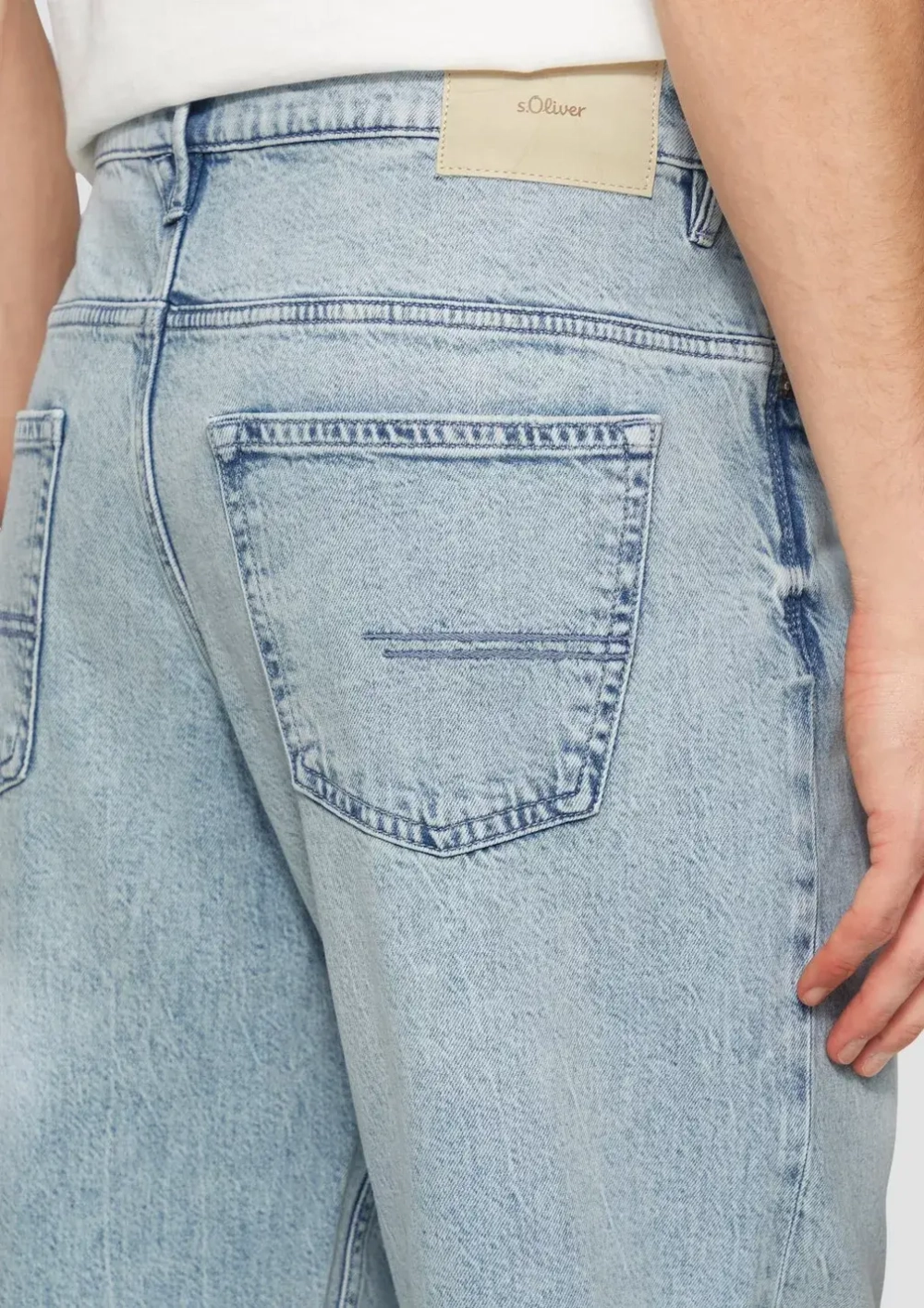Мужские джинсы s.Oliver Jeans / Loose Fit / Mid Rise / Baumwoll-Lyocellmix