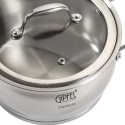 Кастрюля из нержавеющей стали Gipfel Cantata 1263 18 см/2,8 л