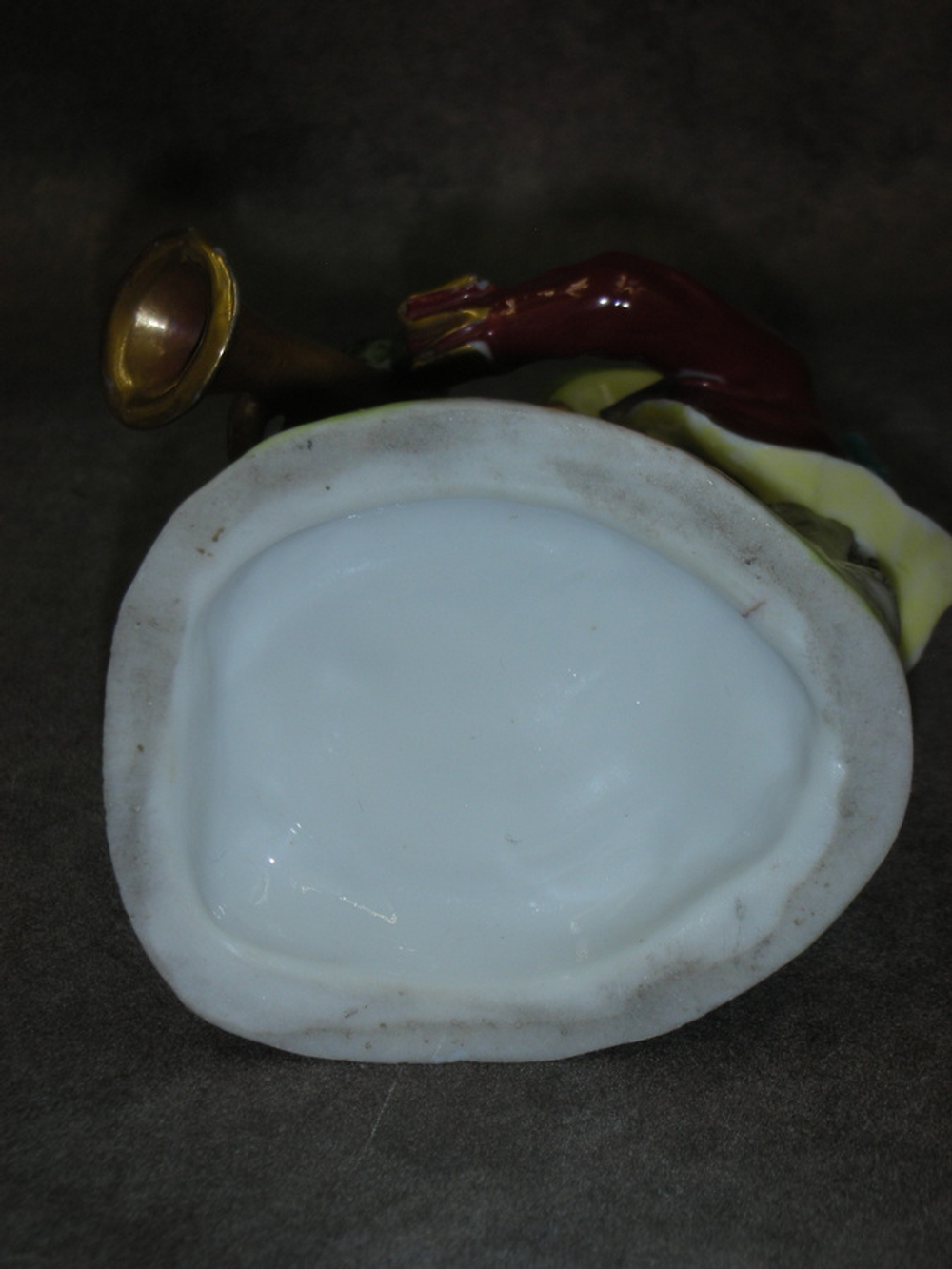 Статуэтка. Фарфор. Лягушка трубач. Samson. Франция