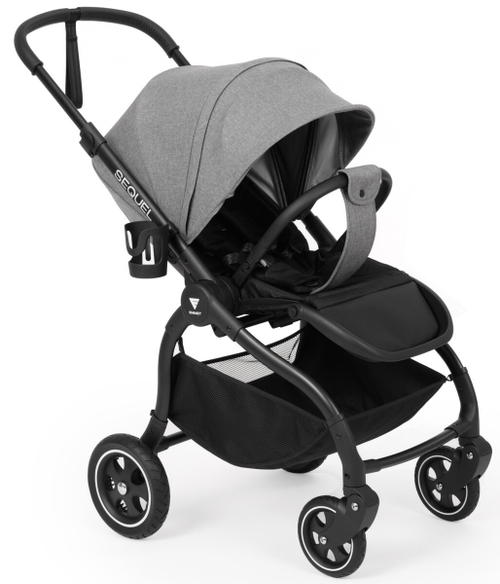 Детская прогулочная коляска Emmet Sequel SQL-03 Серый / (Gray)