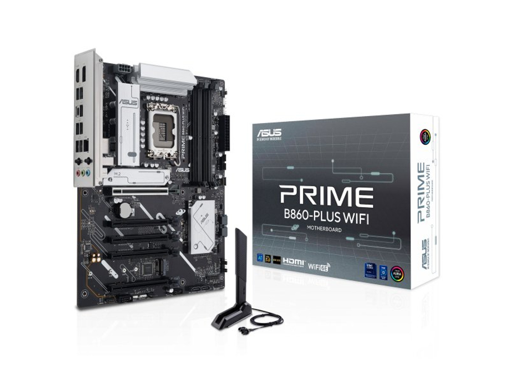 Материнская плата Asus Prime B860-plus Wifi, Socket LGA 1851, Intel B860, ATX, RTL [90MB1K50-M0EAY0]