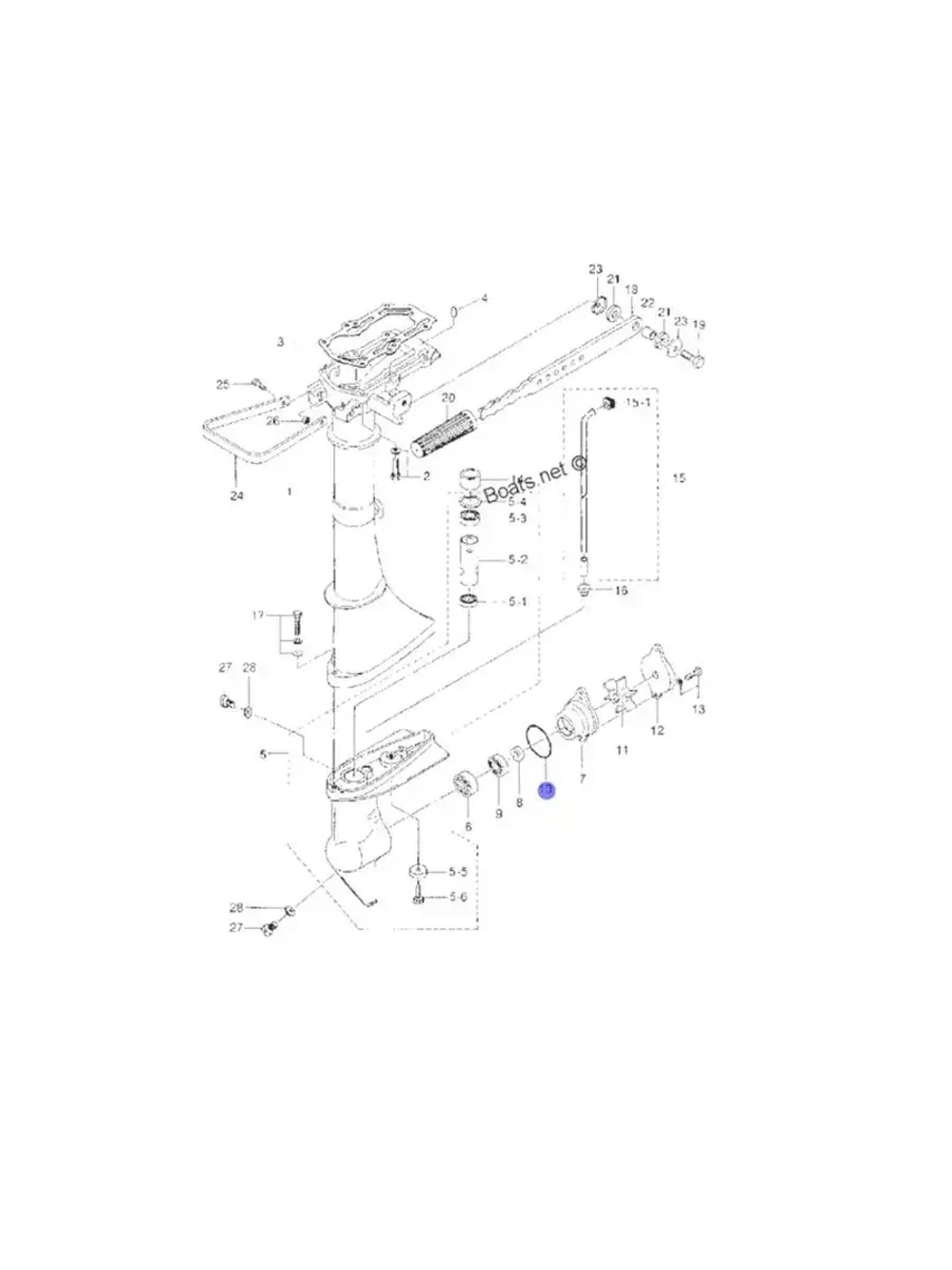 Прокладка муфты редуктора 309-65015-0