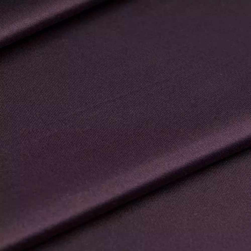 Постельное белье 1 спальное Mollen ежевично-черное