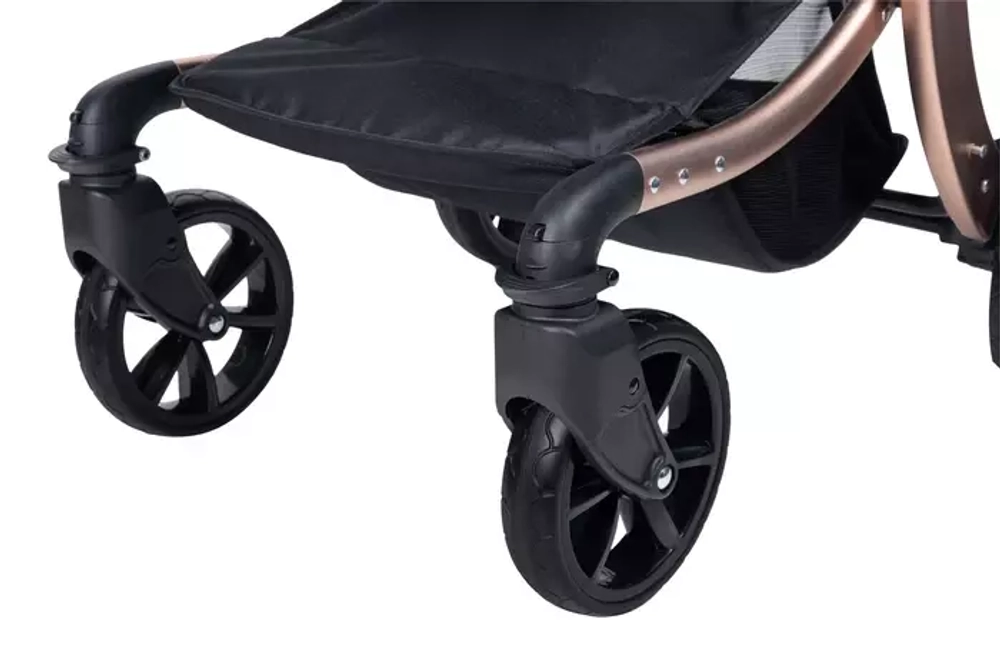 Коляска трансформер Aimile Original New Gold (Чёрное Золото NDG-5)