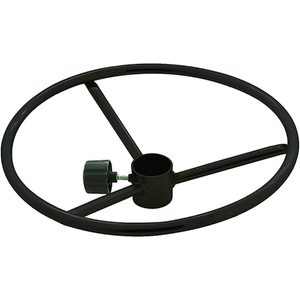 Опора для ног черная