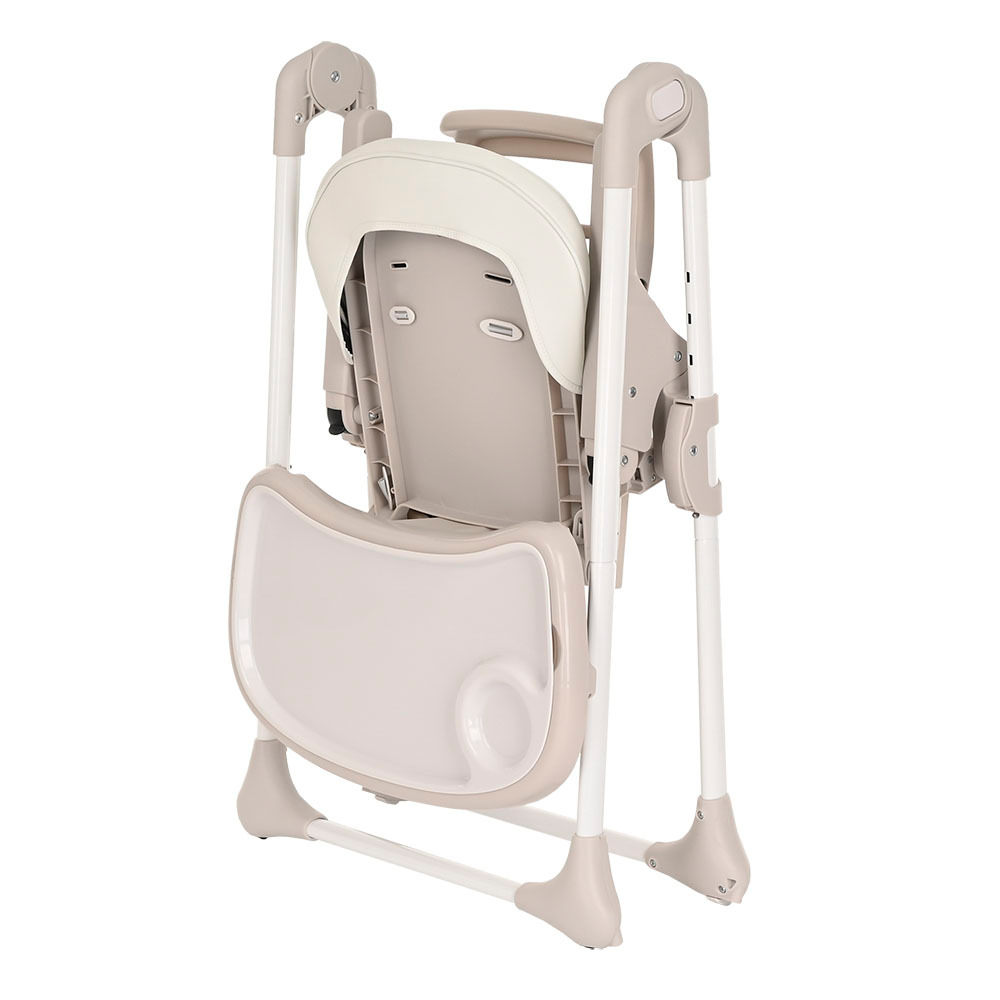 Стул для кормления PITUSO Olimp Milk White/Молочно-белый, ECO-кожа