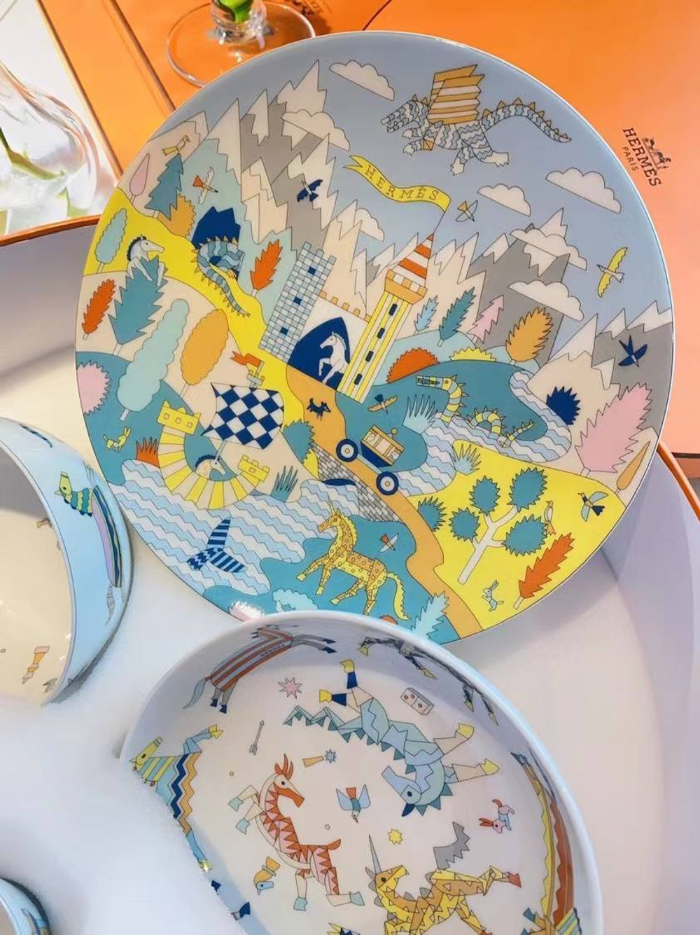 Набор посуды Hermes 4 предмета