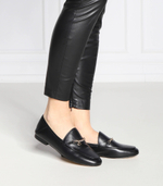 Кожаные мокасины hanna loafer Coach - черный(CB989)