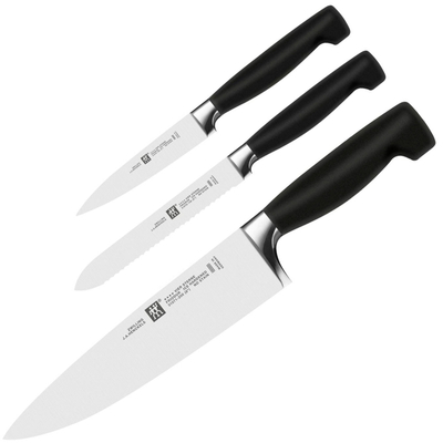 Набор ножей 3 предмета, TWIN Four Star, Zwilling (35168-100)