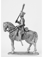 Оловянный солдатик Обер-офицер уланского полка, 1812-14 гг