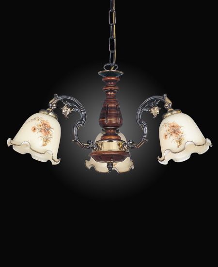 Подвесная люстра Reccagni Angelo L.965/3.DEC