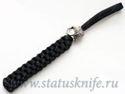 Бусина темлячная для ножа ВВП дизайн сереброфотография - 6