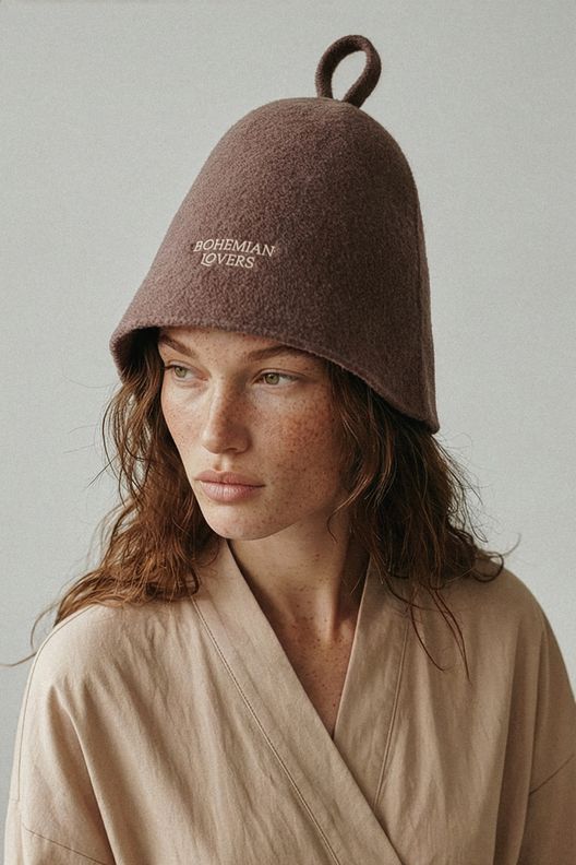 Шапка для бани Bohemian Lovers, шерсть / Bohemian Lovers