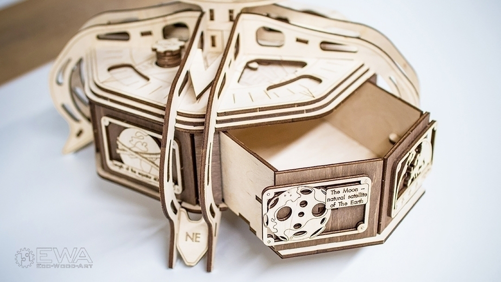 Конструктор деревянный 3D EWA Глобус