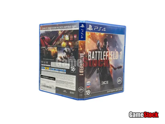 PS4 Battlefield 1 (Б/У, Полностью на русском языке, CUSA-02387)