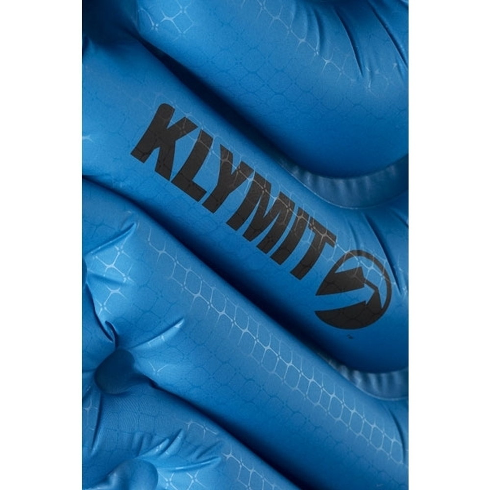 Надувной коврик Klymit V Ultralite SL, голубой