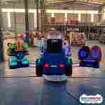 Семейная карусель с подъёмом «Роботы будущего» 4 кабинки, 8 мест, 3,5×3,5×2 м