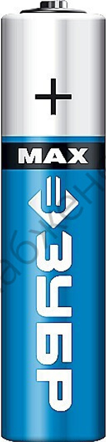 ЗУБР ААА 4 шт Щелочная батарейка Turbo-MAX (59203-4C)