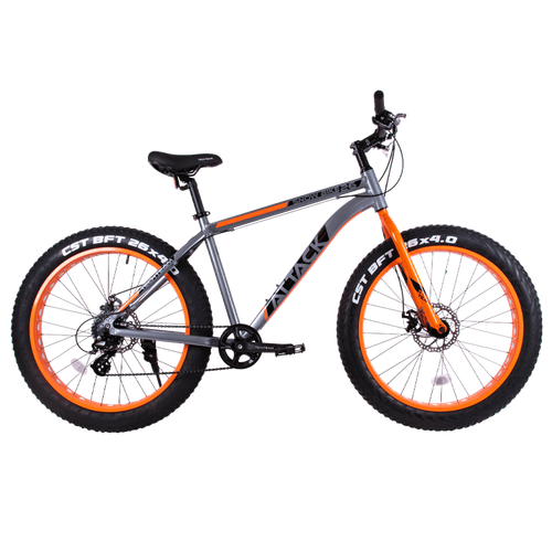 Велосипед 26" Tech Team Attack р.15" оранжевый
