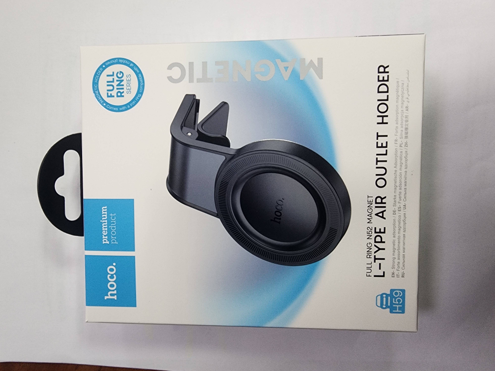 Автодержатель Hoco H59 magnetic car holde(black)