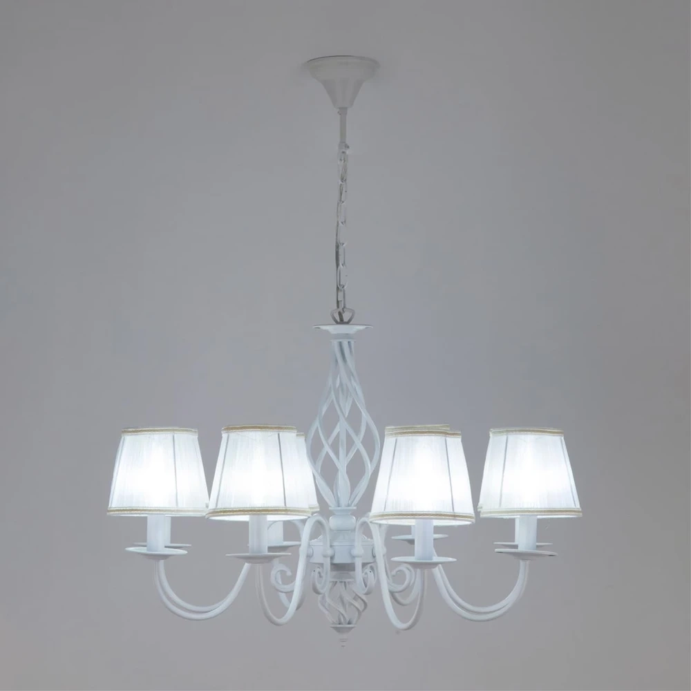 Подвесная люстра Citilux РОВЕНА БЕЛЫЙ CL427180