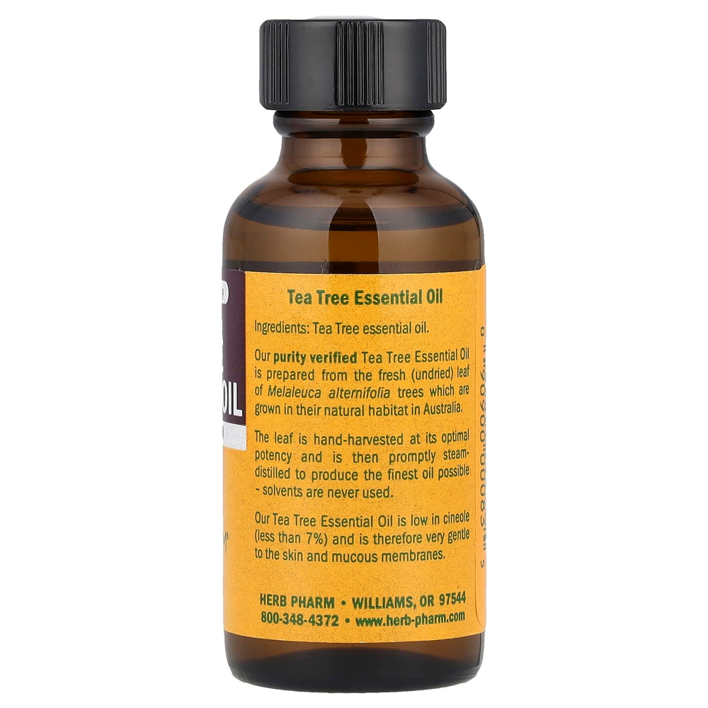 Herb Pharm, эфирное масло чайного дерева, 30 мл (1 жидк. унция)
