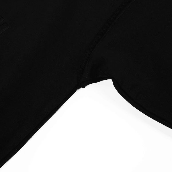 Худи Технопессимизм Heavycotton Embroided Blackout черный - фото 8