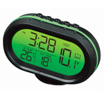 Авто часы VST 7009-V Green&Red Монохром