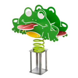 Качалка на пружине Frog quartet для детской площадки