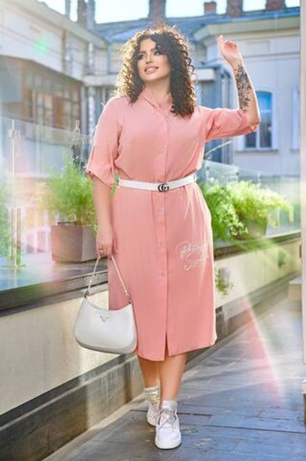 Платье-рубашка УК-6087-4 Fabrika