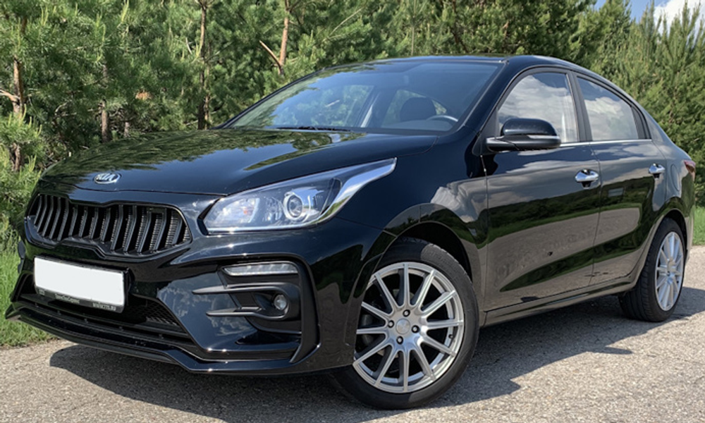 Аэродинамический обвес Barracuda S на Kia Rio 4