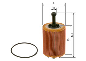 BOSCH - 1457429192-BOC - Oil Filter