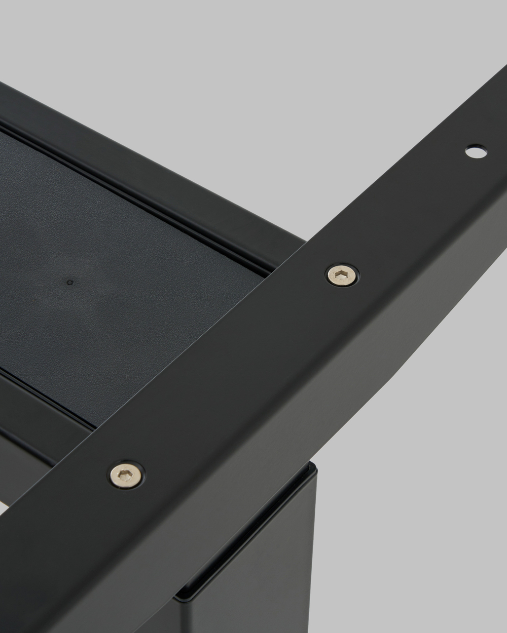 Подстолье для стола с электроприводом и регулировкой высоты, 2 мотора, память 4 уровня высоты,черный