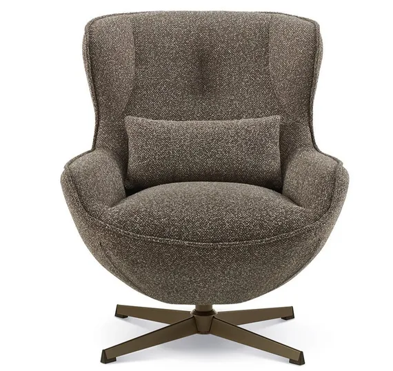 Крутящееся кресло Benson, коричневое