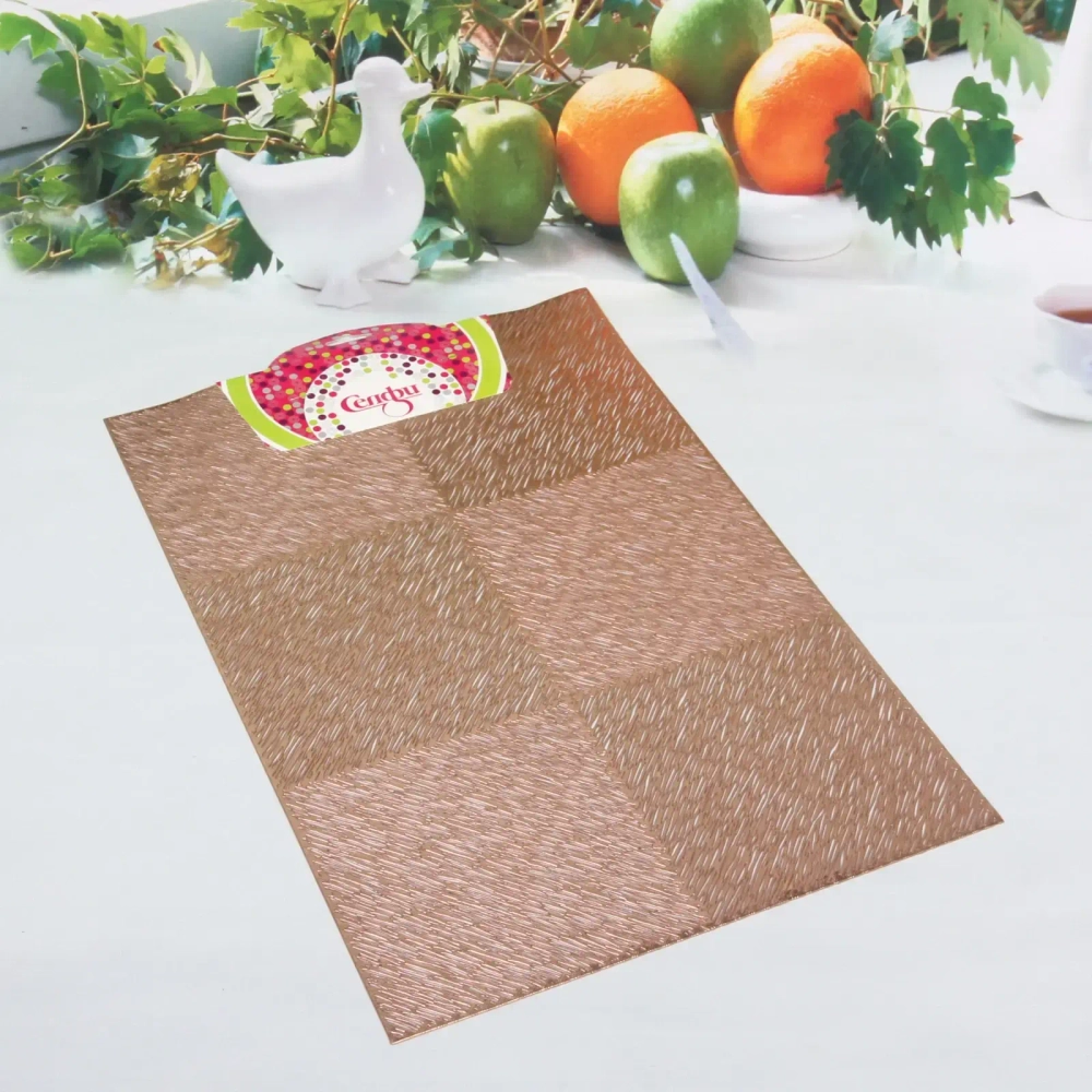 Салфетка на стол 30*45см «Спокойствие» розовое золото