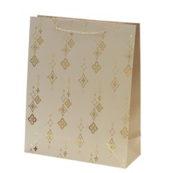 GAEM Пакет подарочный M (бумага 210г/м2, блок микс 12шт), L26 W10 H32 см, 4в.