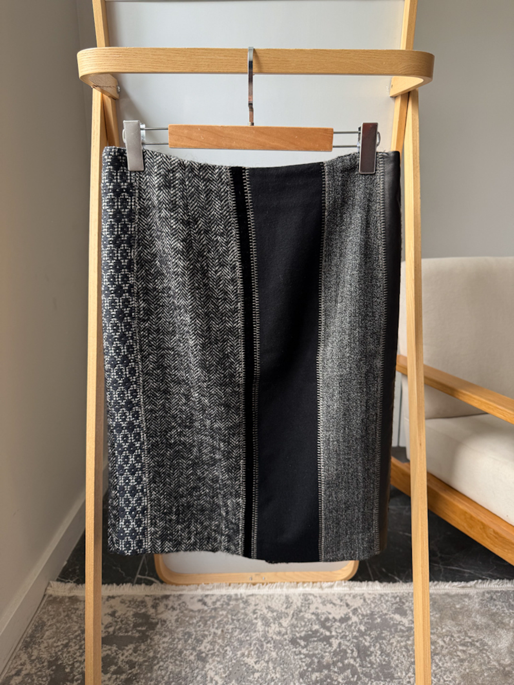 Шерстяная юбка Etro, S