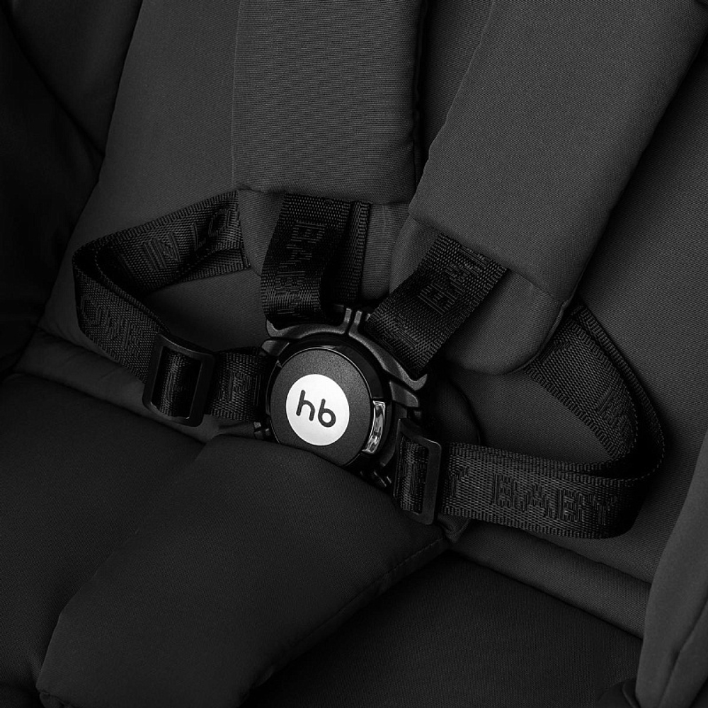 Детская прогулочная коляска Happy Baby Luna 360 black
