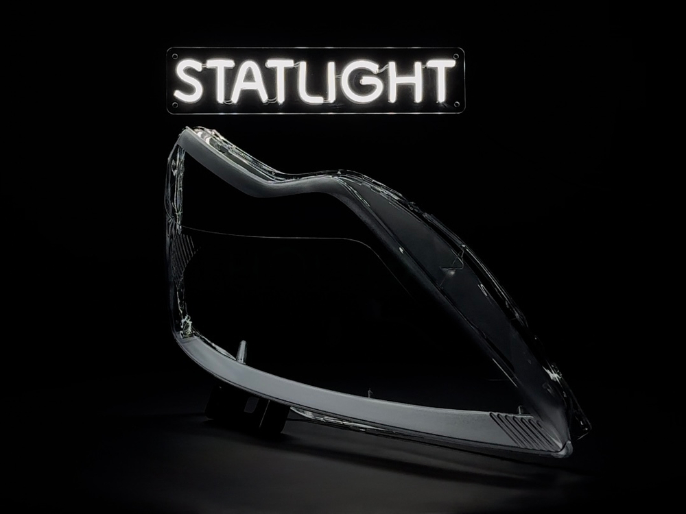 Правое стекло фары Ford Focus 2 2007-2011 рест