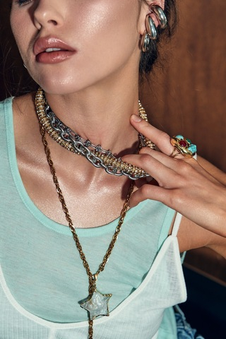 Цепь в винтажном стиле