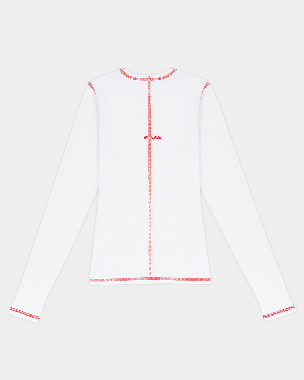 Лонгслив Slim t-shirt белый