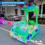 Детский электромобиль для детского центра «Световой Шторм» двухместный, полный привод