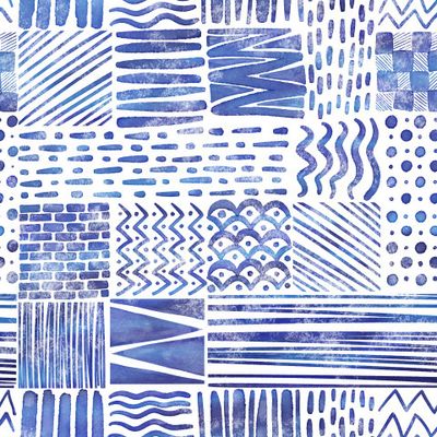 Акварельные каракули