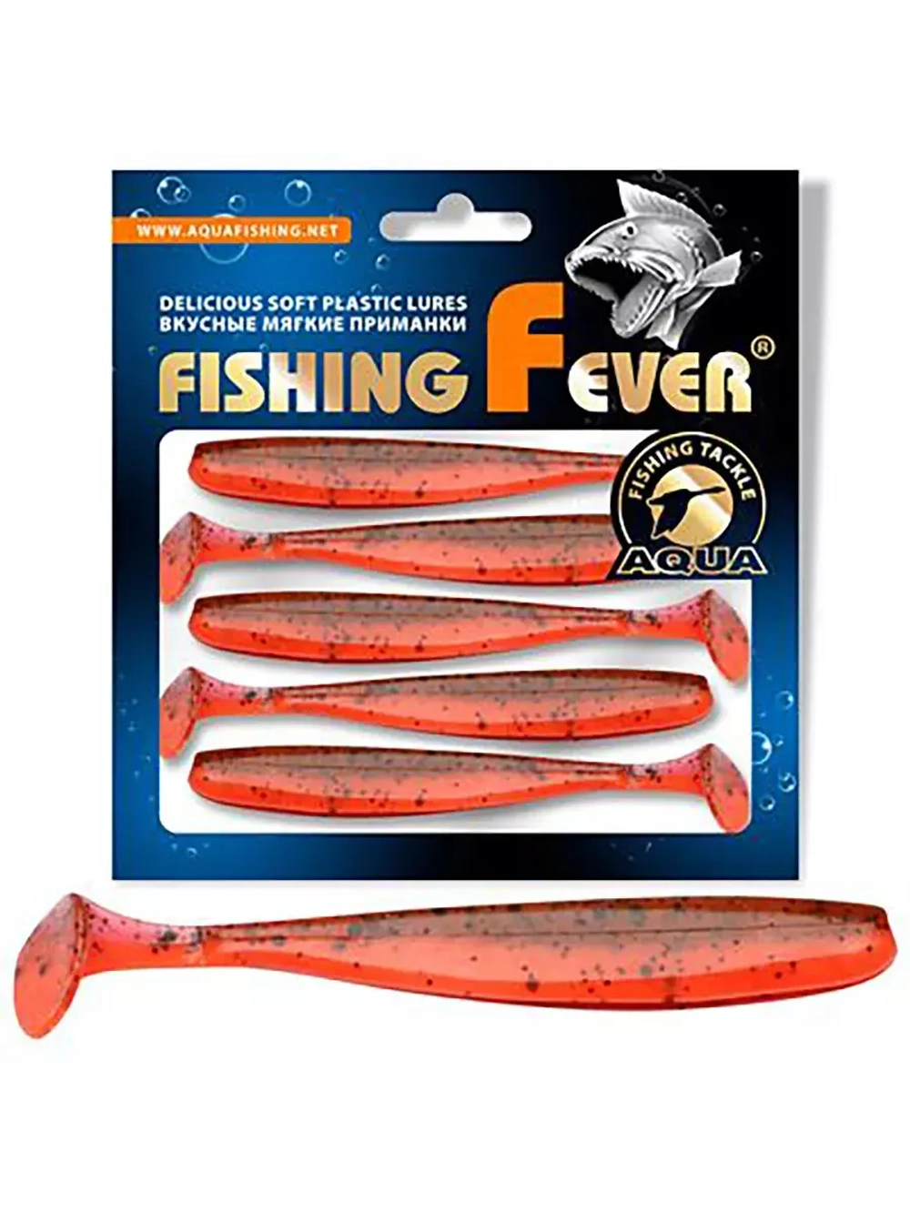 Мягкая приманка риппер FishingFever10,0cm,5,0g,уп 5 шт